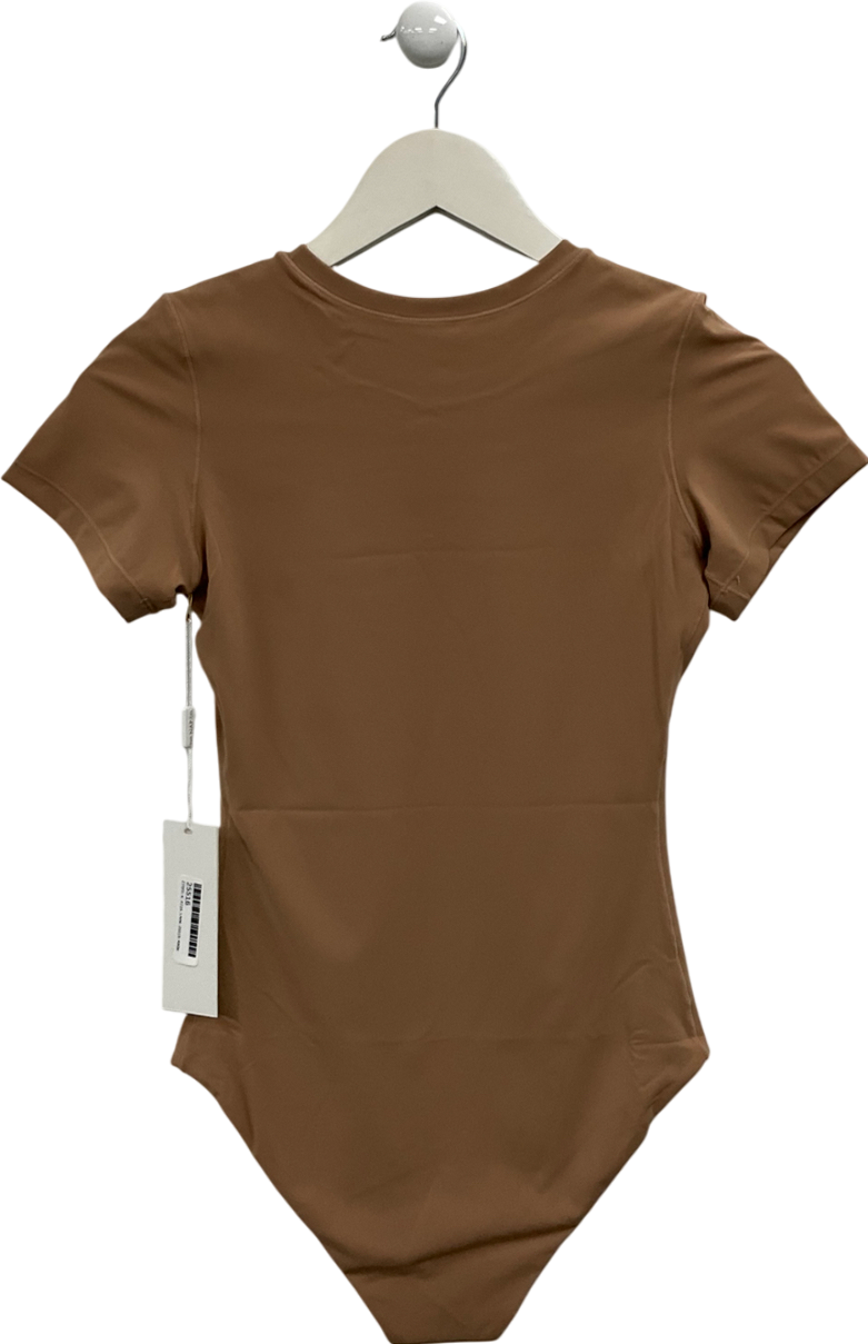 The NAP Co. Beige The Essential T Shirt Bodysuit UK S