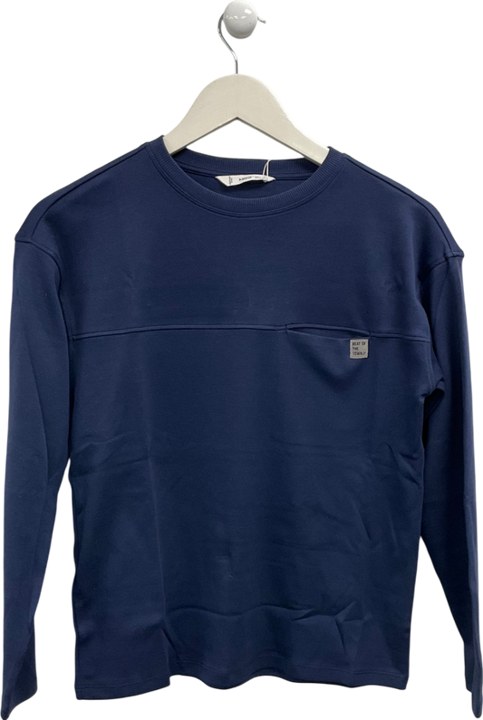 MANGO Blue Long Sleeve ‘beat Of The Town’ Top 11 Years