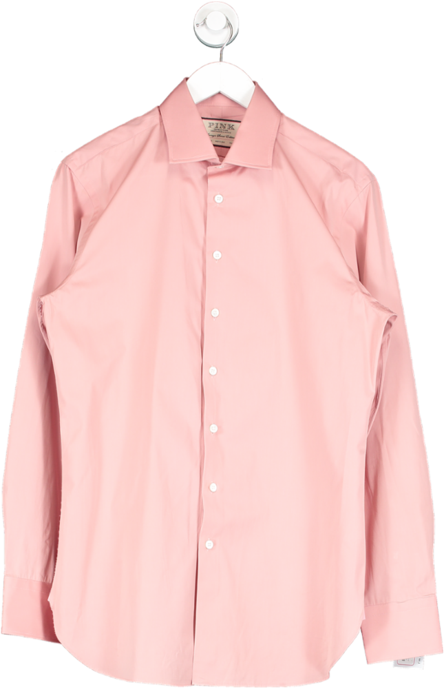 Thomas Pink Pink Tailored Jermyn Street Edition Shirt UK L