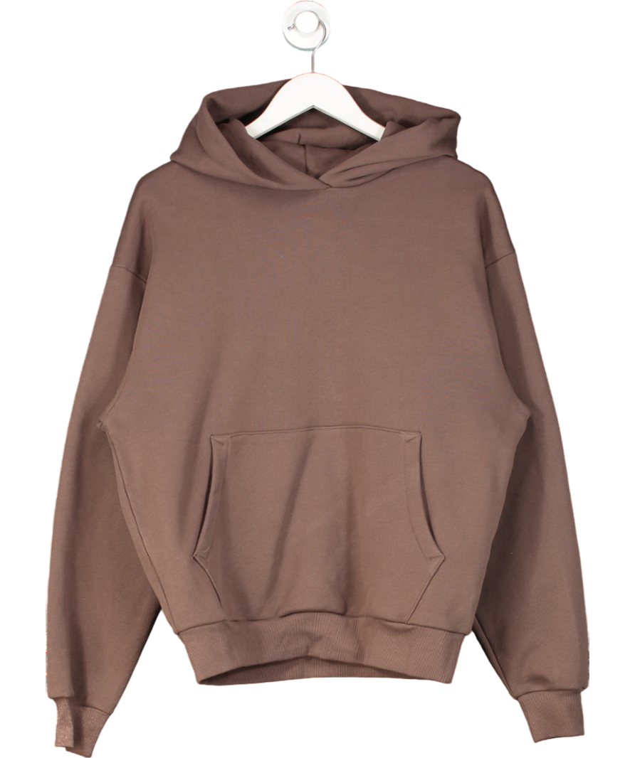 gymshark Brown Physical Education Logo Hoodie UK S