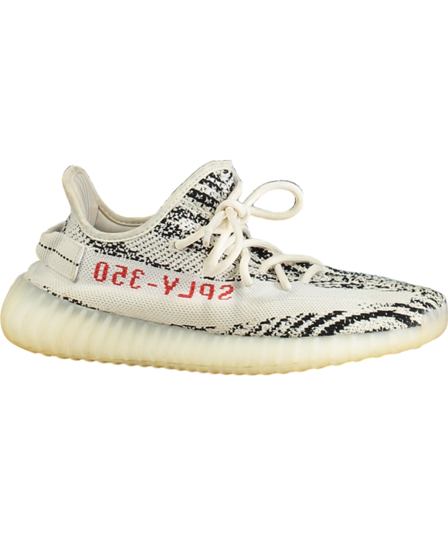 adidas White Yeezy Boost 350 V2 Trainers UK 7 EU 40