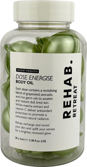 Rehab Retreat Dose Energise Body Oil 20x5ml