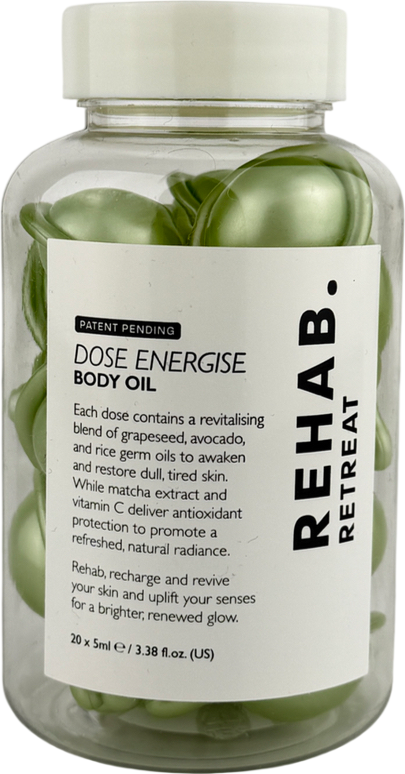 Rehab Retreat Dose Energise Body Oil 20x5ml