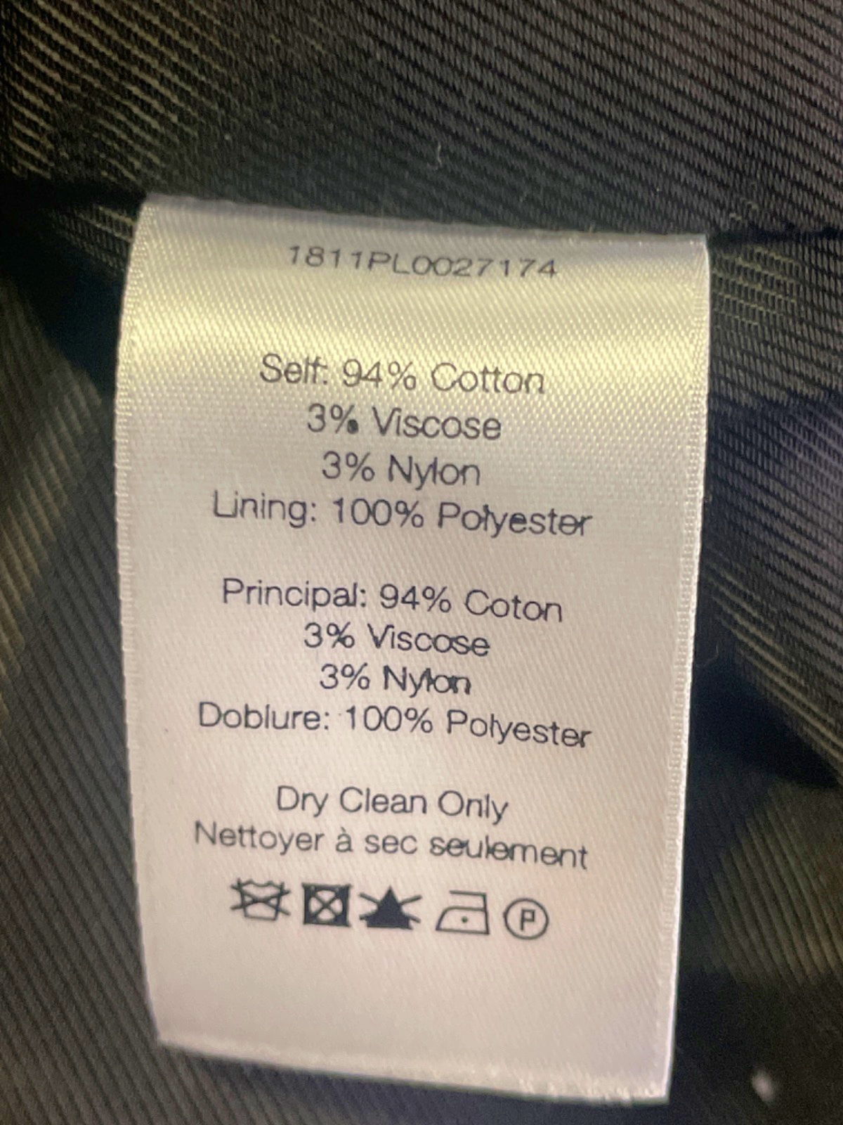 Veronica Beard Black/White Checkered Long Coat UK 10