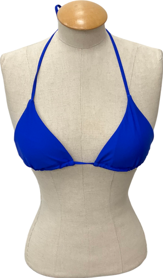 White Fox Blue Golden Hour Bikini Top UK M