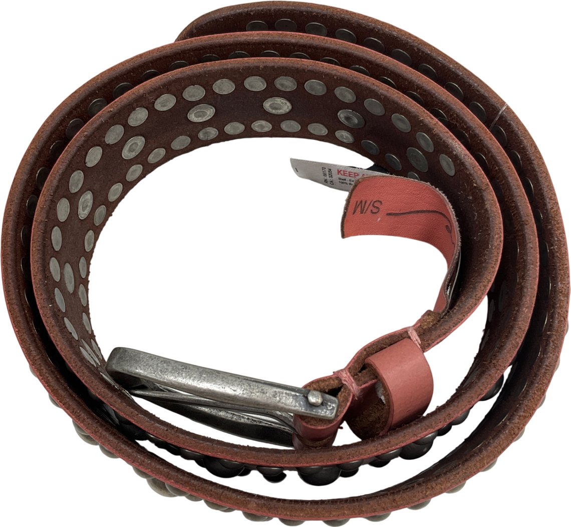 Free People Pink Ashby Belt UK S/M