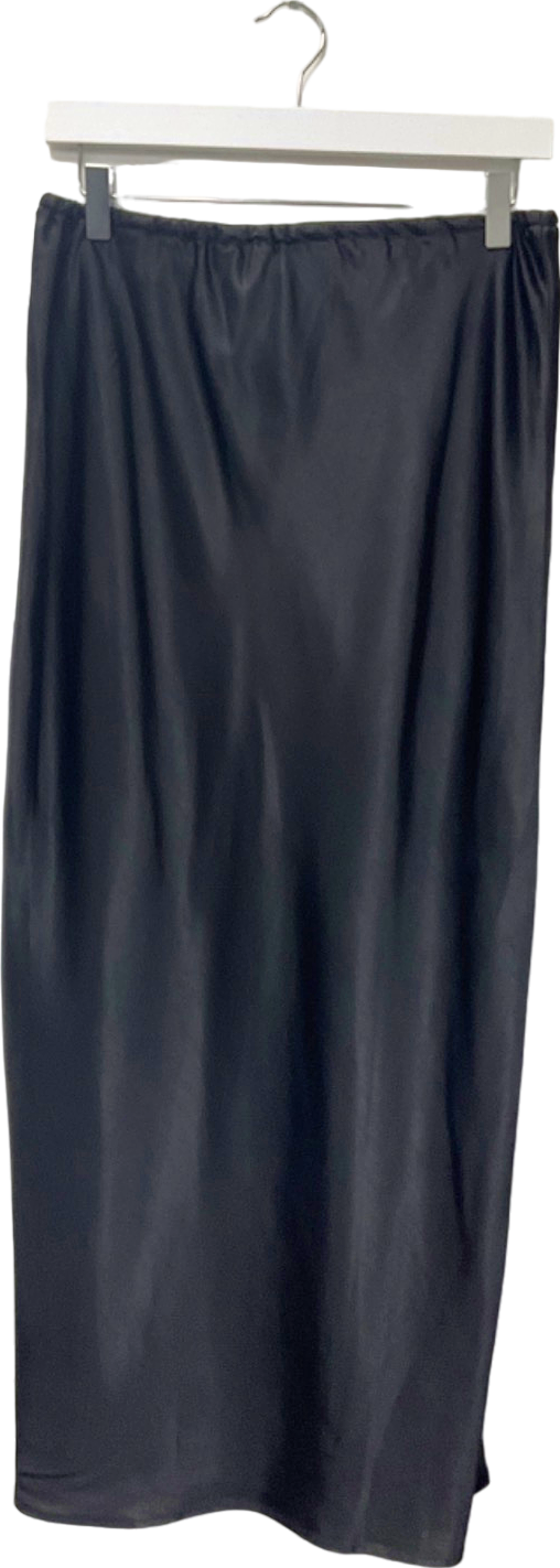 4TH Reckless Black Midi Skirt UK 8