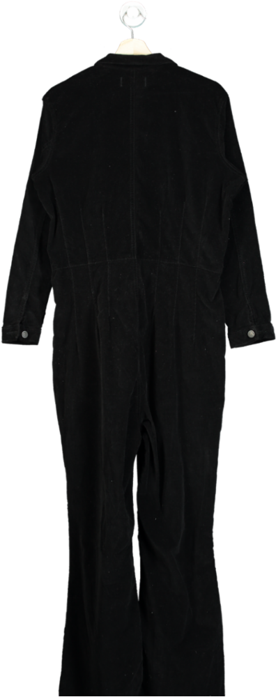Free People Black Corduroy Jumpsuit UK XL
