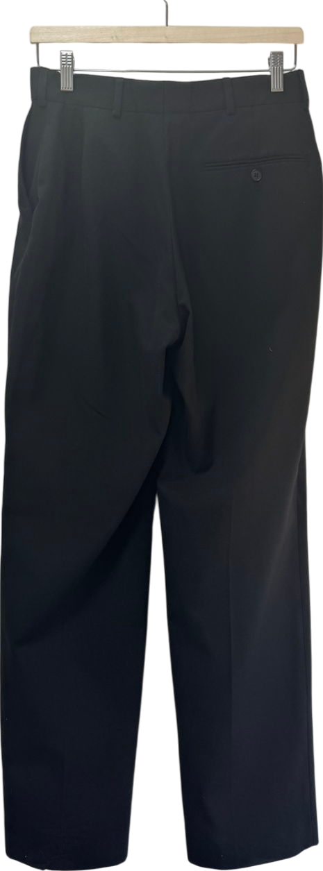Black Tailored Trousers W36