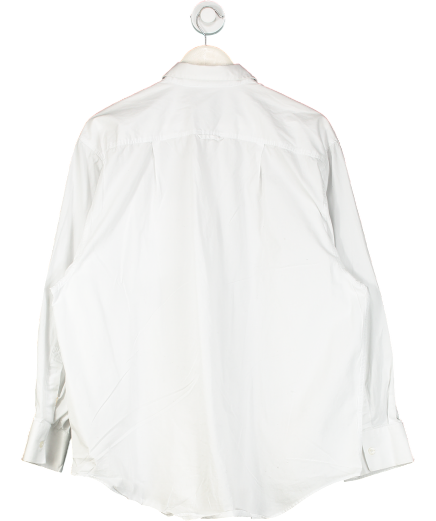 Collusion White Oversized Shirt UK 10