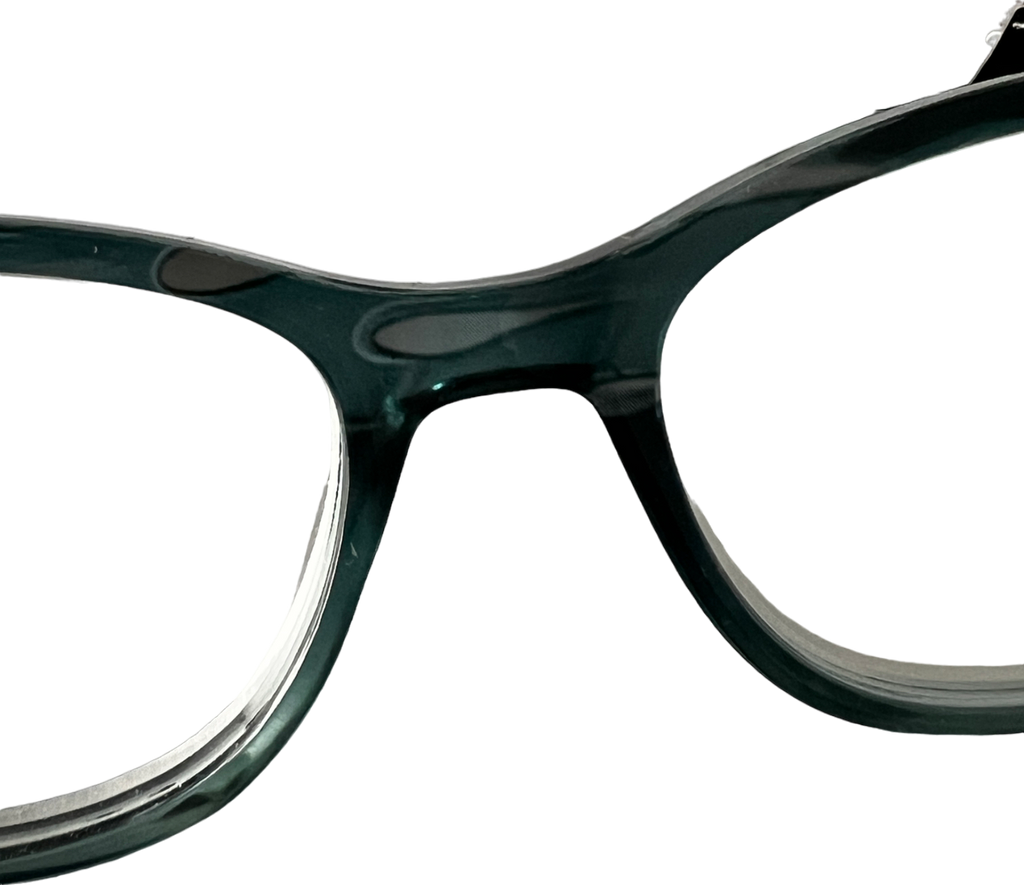 foster grant Como Lenses Reading Glasses Green +3