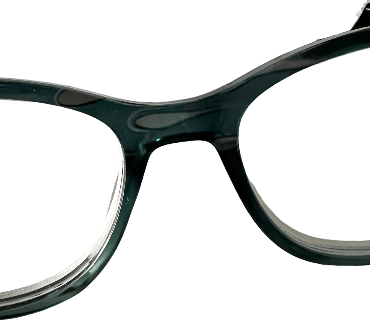 foster grant Como Lenses Reading Glasses Green +3