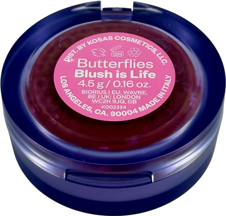 Kosas Blush Is Life Baked Dimensional + Brightening Blush Butterflies 4.5 g