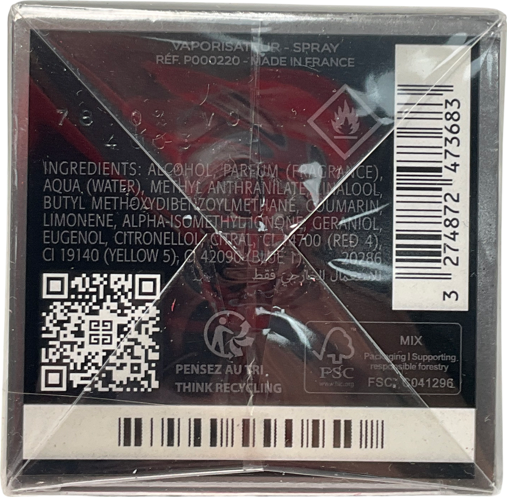 GIvenchy L'interdit Absolu Eau De Parfum Intense 80ml