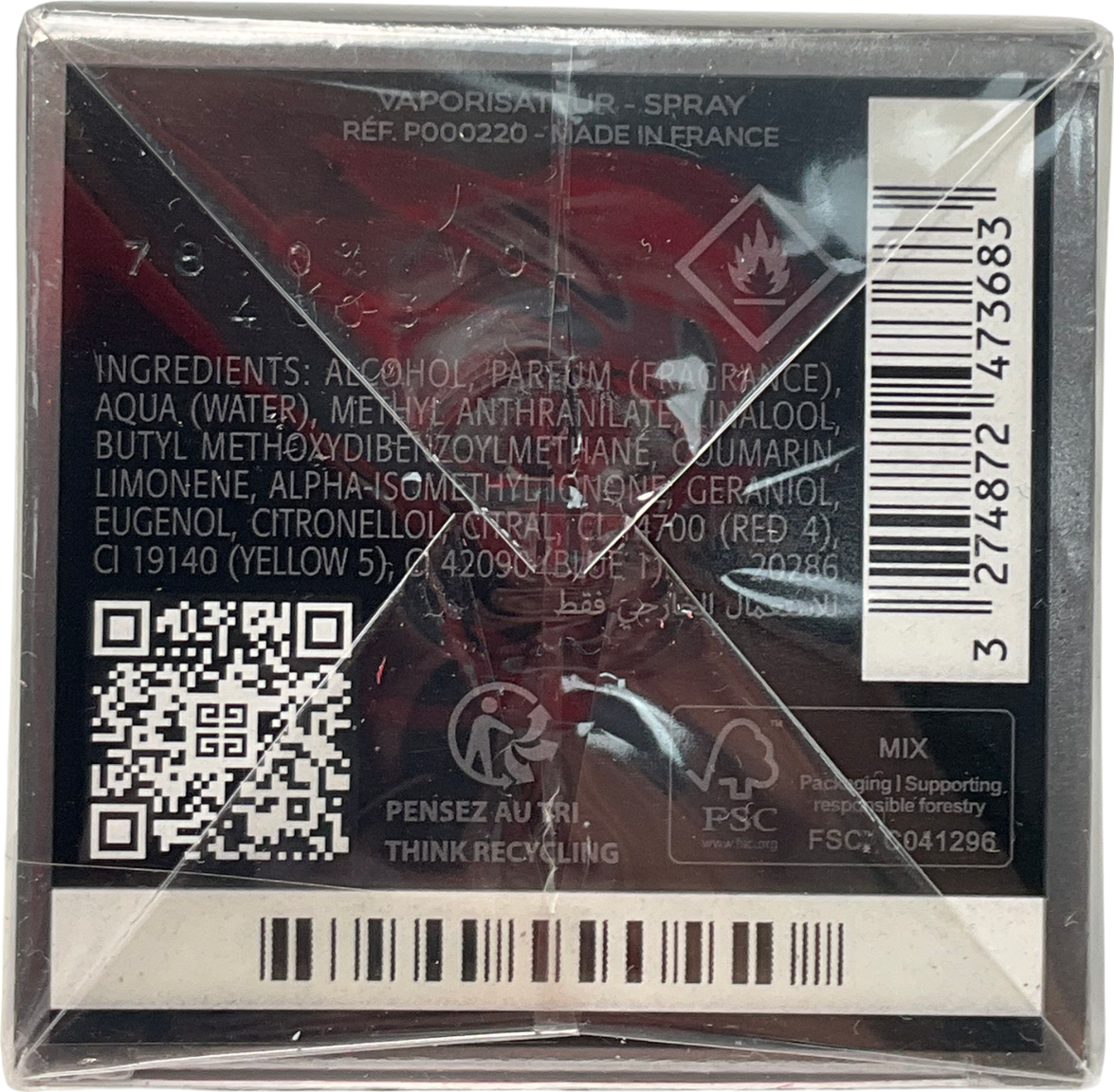 GIvenchy L'interdit Absolu Eau De Parfum Intense 80ml