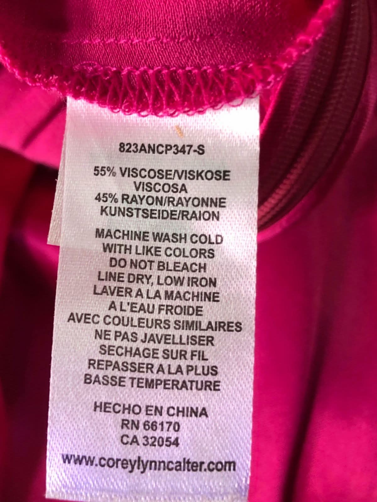 Anthropologie Corey Lynn Calter Pink One-Shoulder Dress M