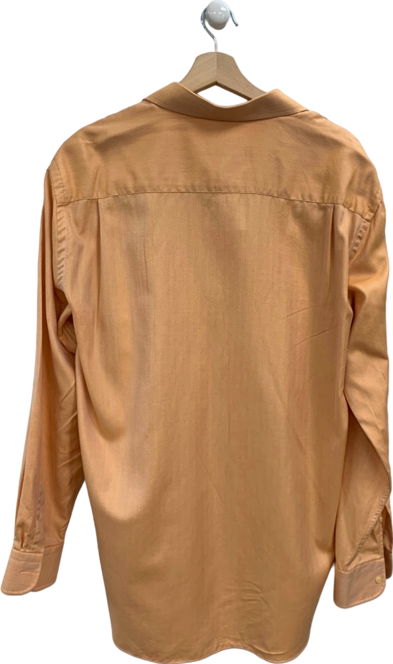Paul & Shark Orange Long Sleeve Shirt Chest 42
