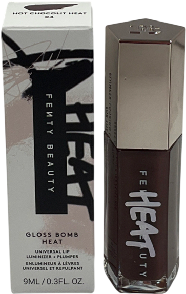 Fenty Gloss Bomb Heat Universal Lip Luminizer + Plumper 04 Hot Chocolit Heat 9ml