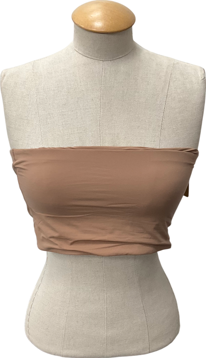SKIMS Beige Fits Everybody Bandeau Bra - Sienna UK XXL