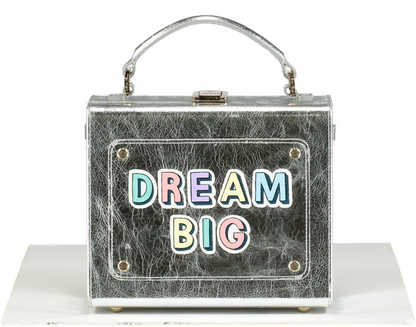 Meli Melo Metallic Art Bag - Dream Big case bag