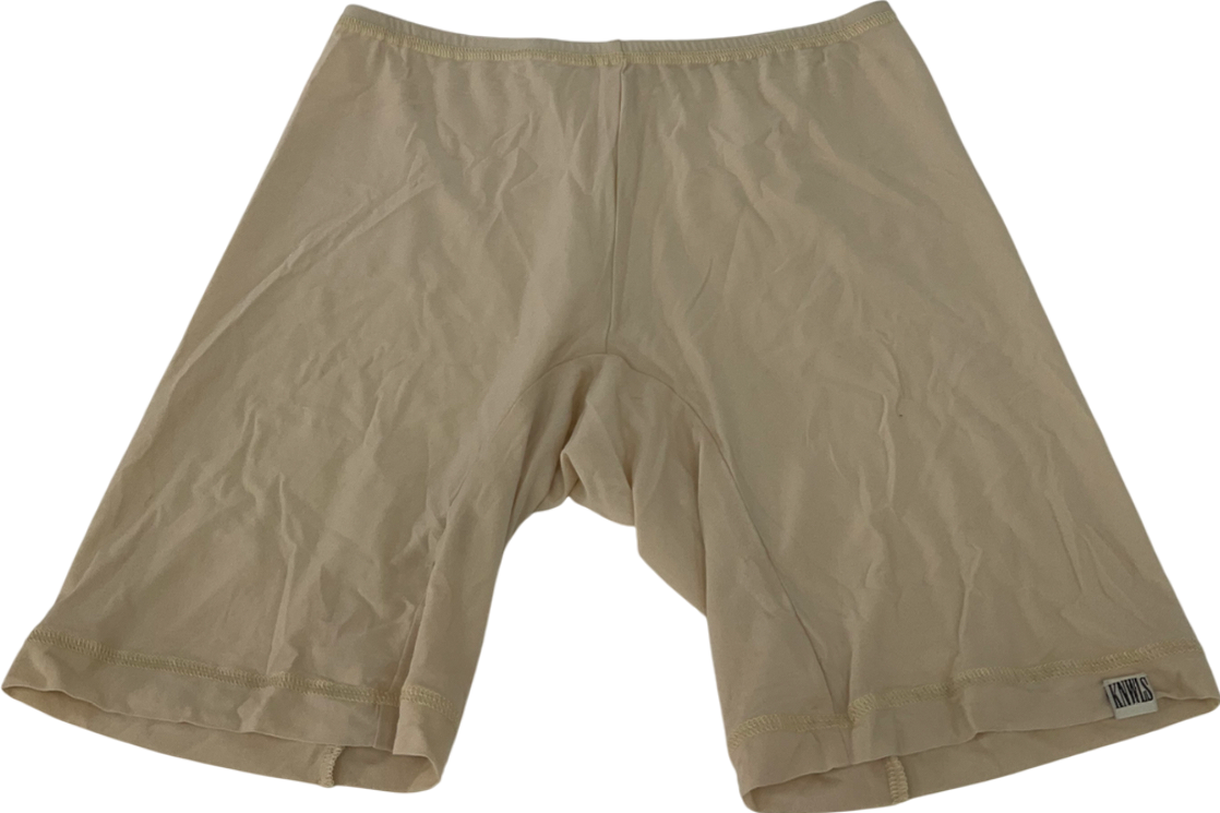 KNWLS Nude Smoothing Shorts UK S