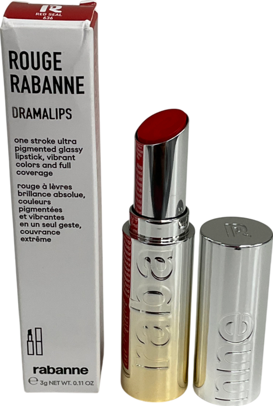 Rabanne Dramalips Glassy Red Seal 636 3g