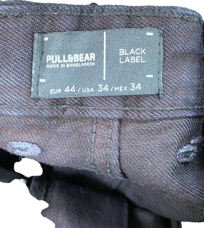 Pull&Bear Black Label Black Jeans UK W34