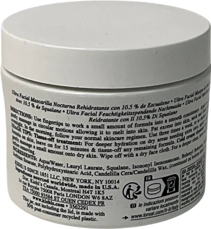 kiehls Facial Overnight Rehydrating Mask 100ml
