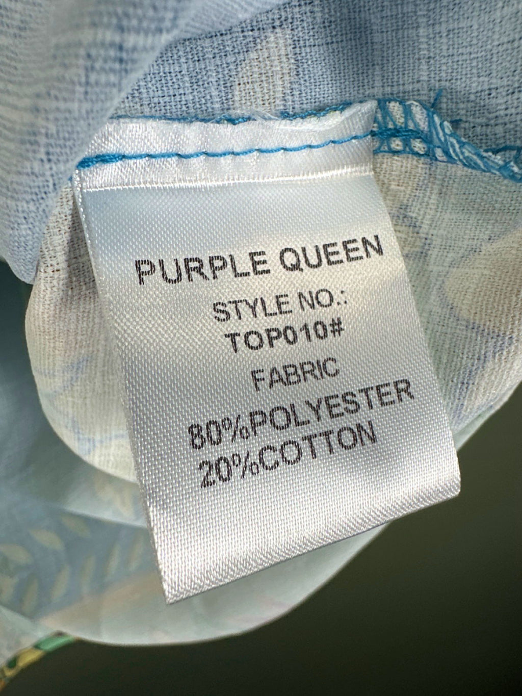 Purple Queen Blue Floral Short Sleeve Shirt and Shorts Co-ord Set TU