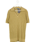 Frescobol Carioca Green Joaquim Knit Polo Shirt UK M