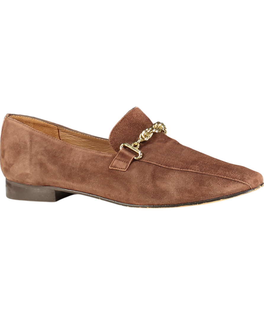 Flattered Brown Vivo Suede Loafer UK 6 EU 39 👠