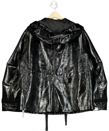 All Saints Black Kelsey Shine Jacket UK S