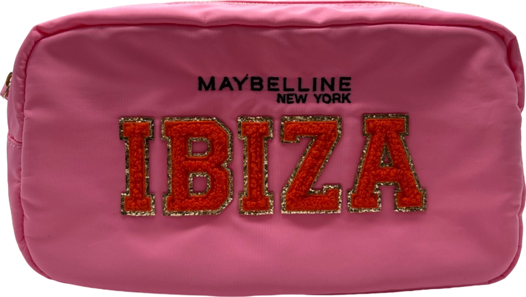 Maybelline Pink Ibiza Pouch Bag