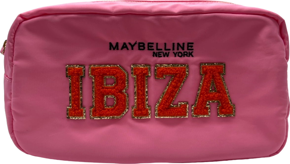 Maybelline Pink Ibiza Pouch Bag