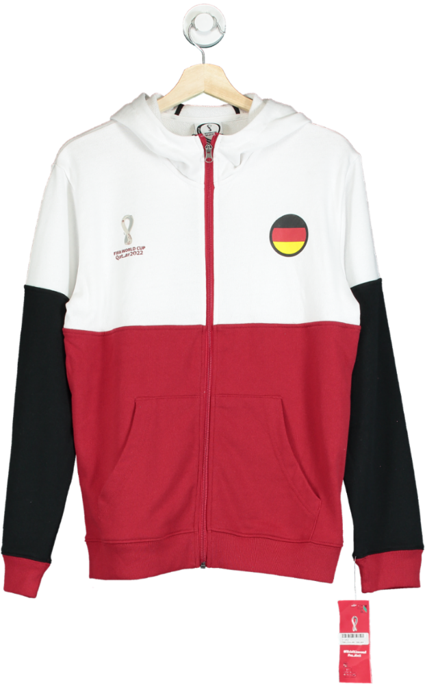 FIFA Red/White/Black Germany Qatar 2022 Official Licensed Product Hoodie UK XL