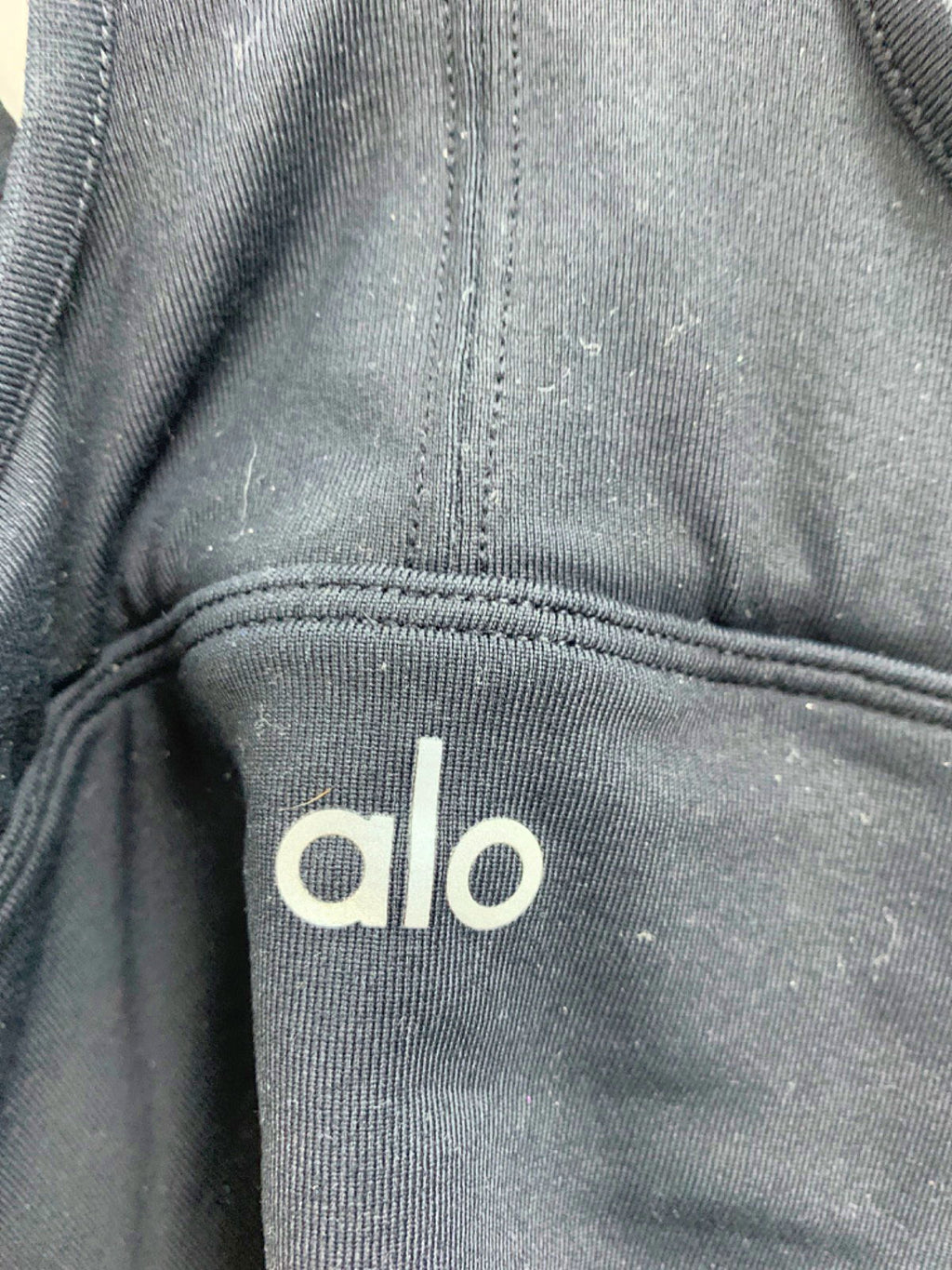 Alo Black Wild Thing Bra UK S