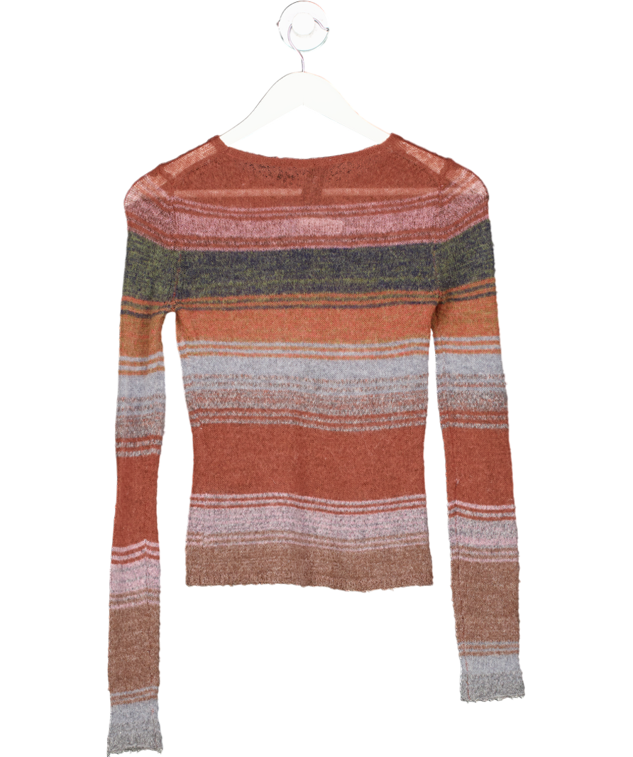 Réalisation Red The Moon In Dune Stripe Top UK XS