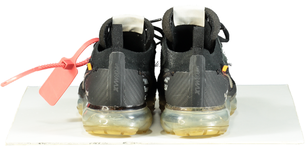 Nike Black Off White Air Vapormax Trainers UK 7