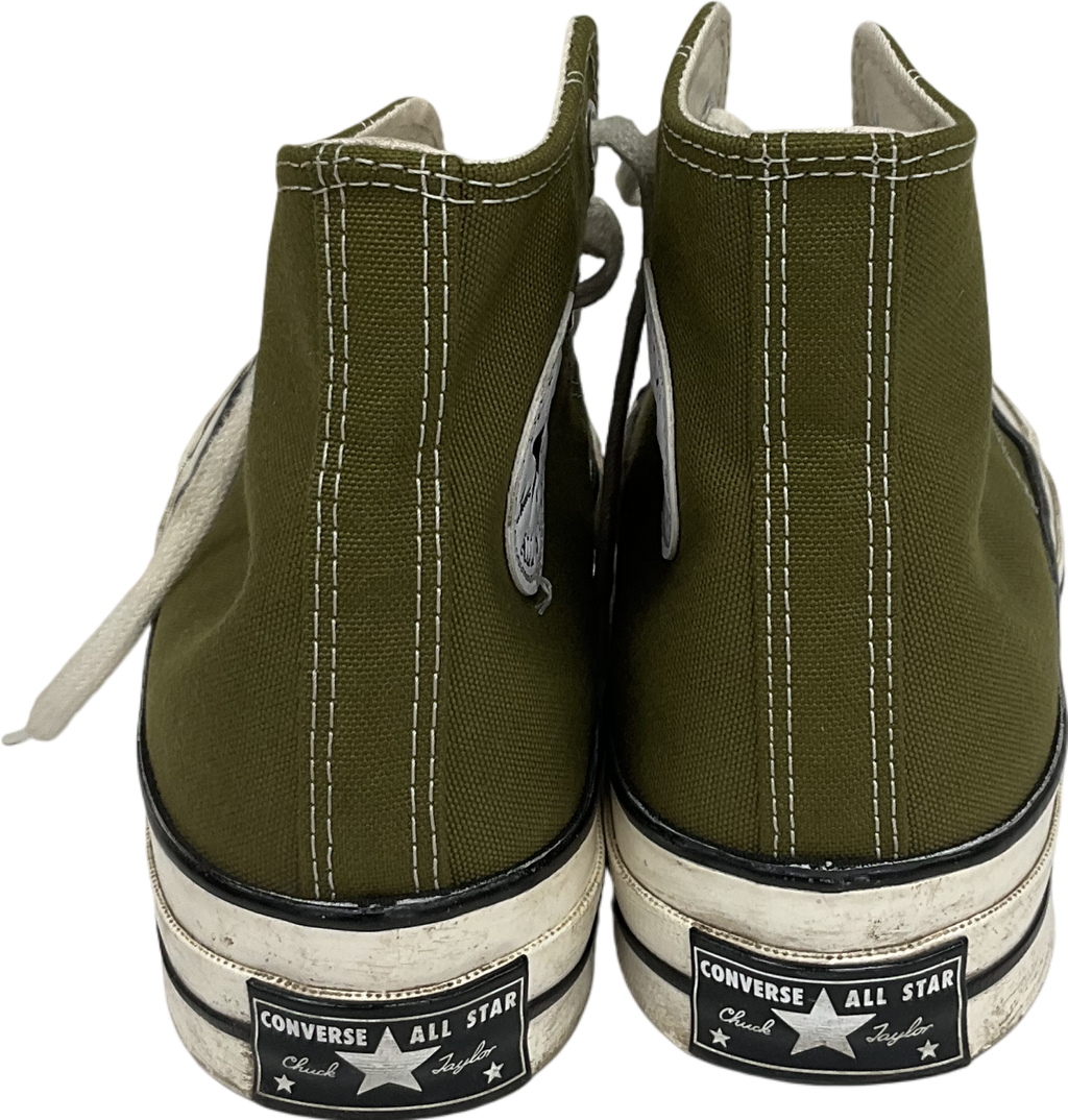 Converse Chuck Taylor All Star Hi Trainers With Chunky Laces In Green UK 5 EU 38 👠