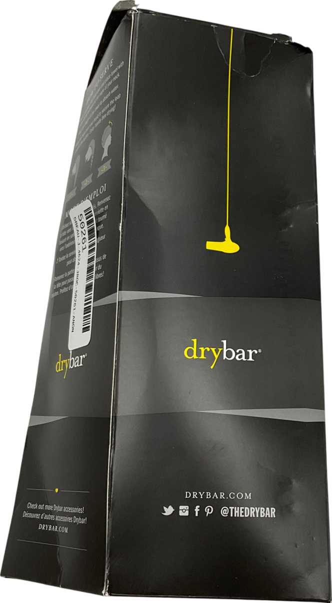 drybar Grey Microfiber Hair Wrap One Size