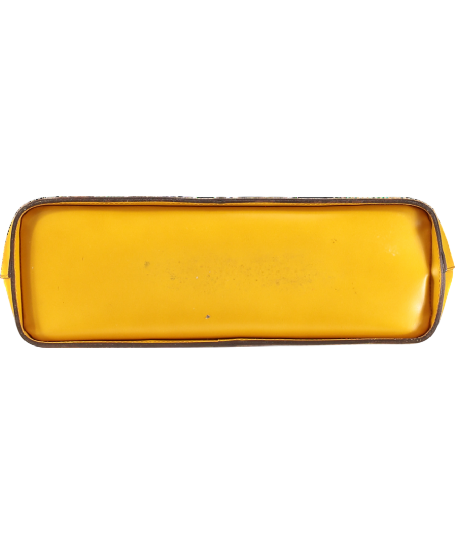 LAMARTHE PARIS Mustard Yellow Top Handle Handbag