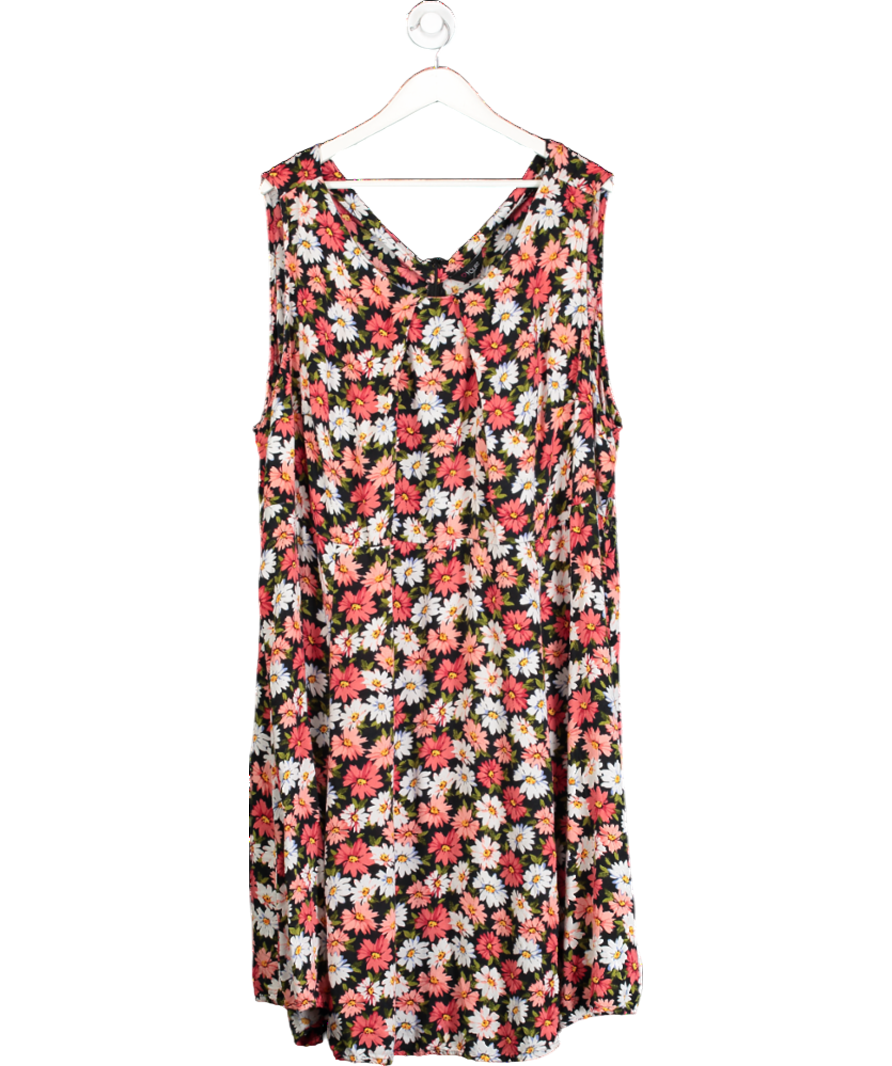 Yours Multicoloured Floral Print Dress UK 30