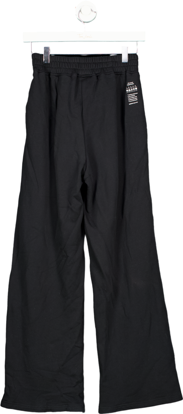 Maisonmisaga Black Relaxed Fit Trousers UK 1.0