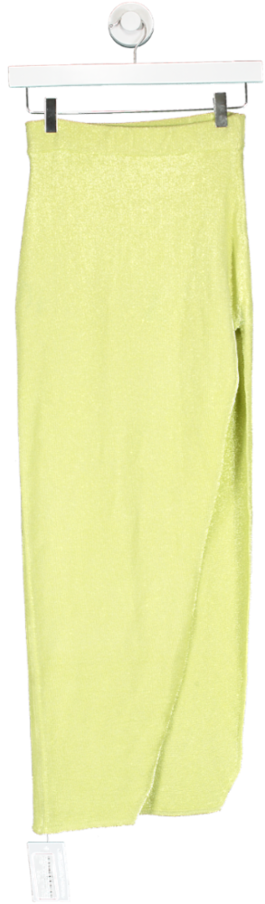Flook The Label Green Kloe Maxi Skirt UK XS