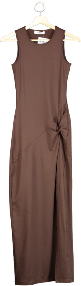 4th + Reckless Brown Maxi Dress UK 6