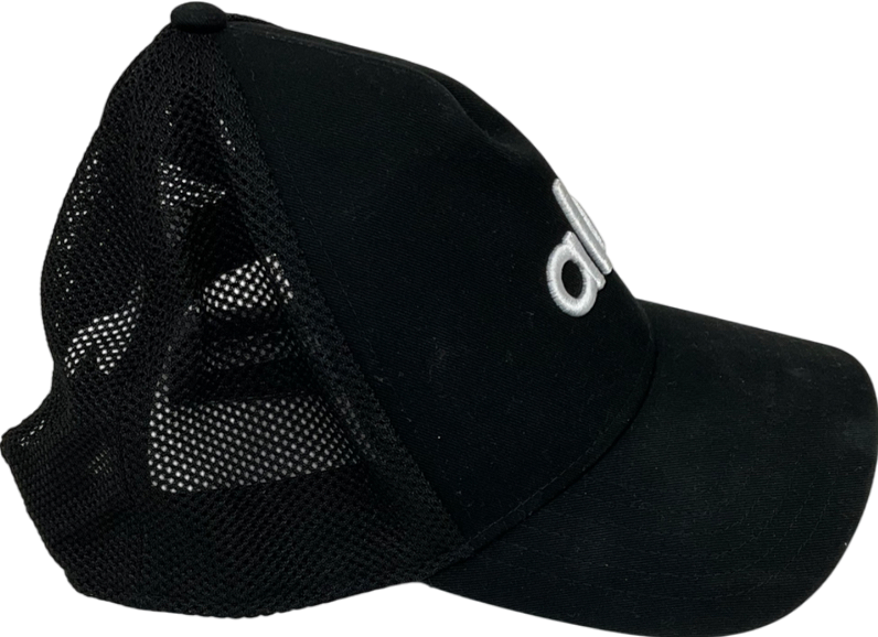 alo yoga Black District Trucker Hat