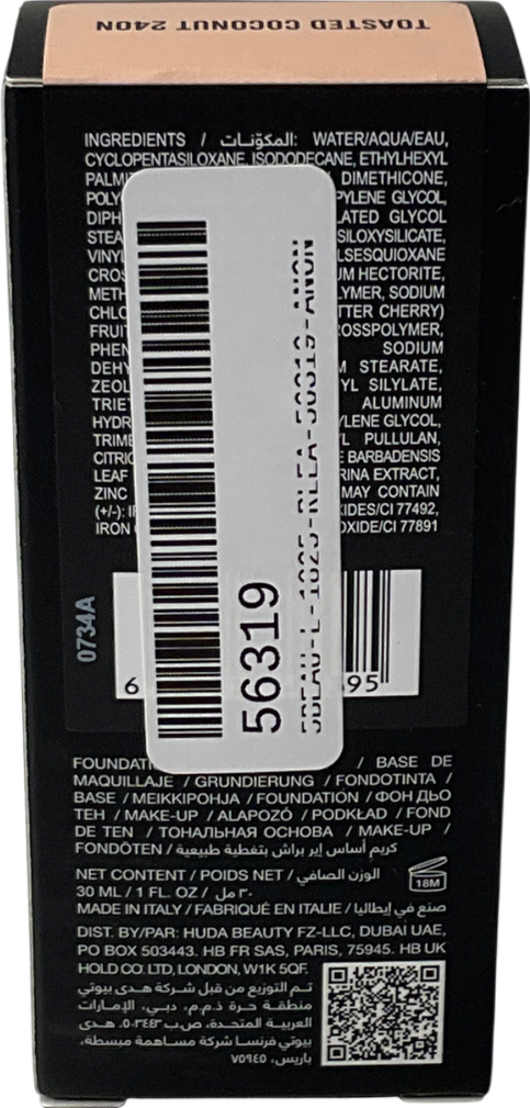Huda Beauty Easy Blur Natural Airbrush Foundation 240n 30ml