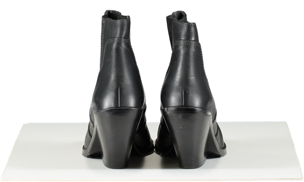 Diesel Black D-flamingo Cb - Cuban Heel Chelsea Boots UK 5 EU 38 👠