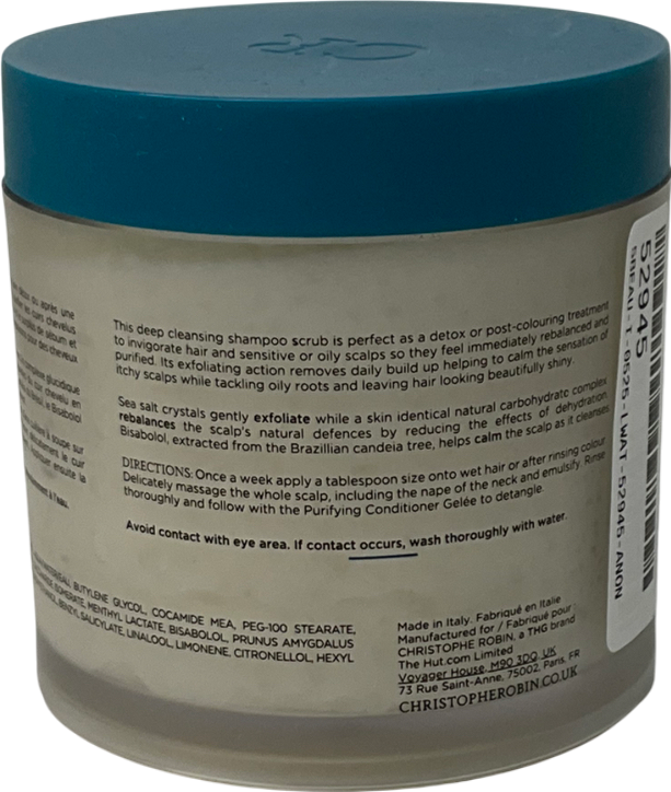 Christophe Robin Cleansing Purifying Scrub With Sea Salt 250ml