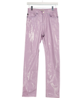 FIORUCCI Purple Yves Vinyl Trousers W26